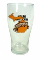 Pint glass, 16 oz. (24/pack), Michigan Brewers Guild logo on one side and Drink Michigan Beer on the other side in black ink.